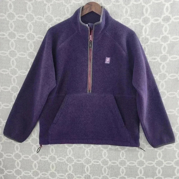 Peloton Mock Neck Fleece Pullover Zip Up Women's Sweatshirt M - Picture 1 of 9